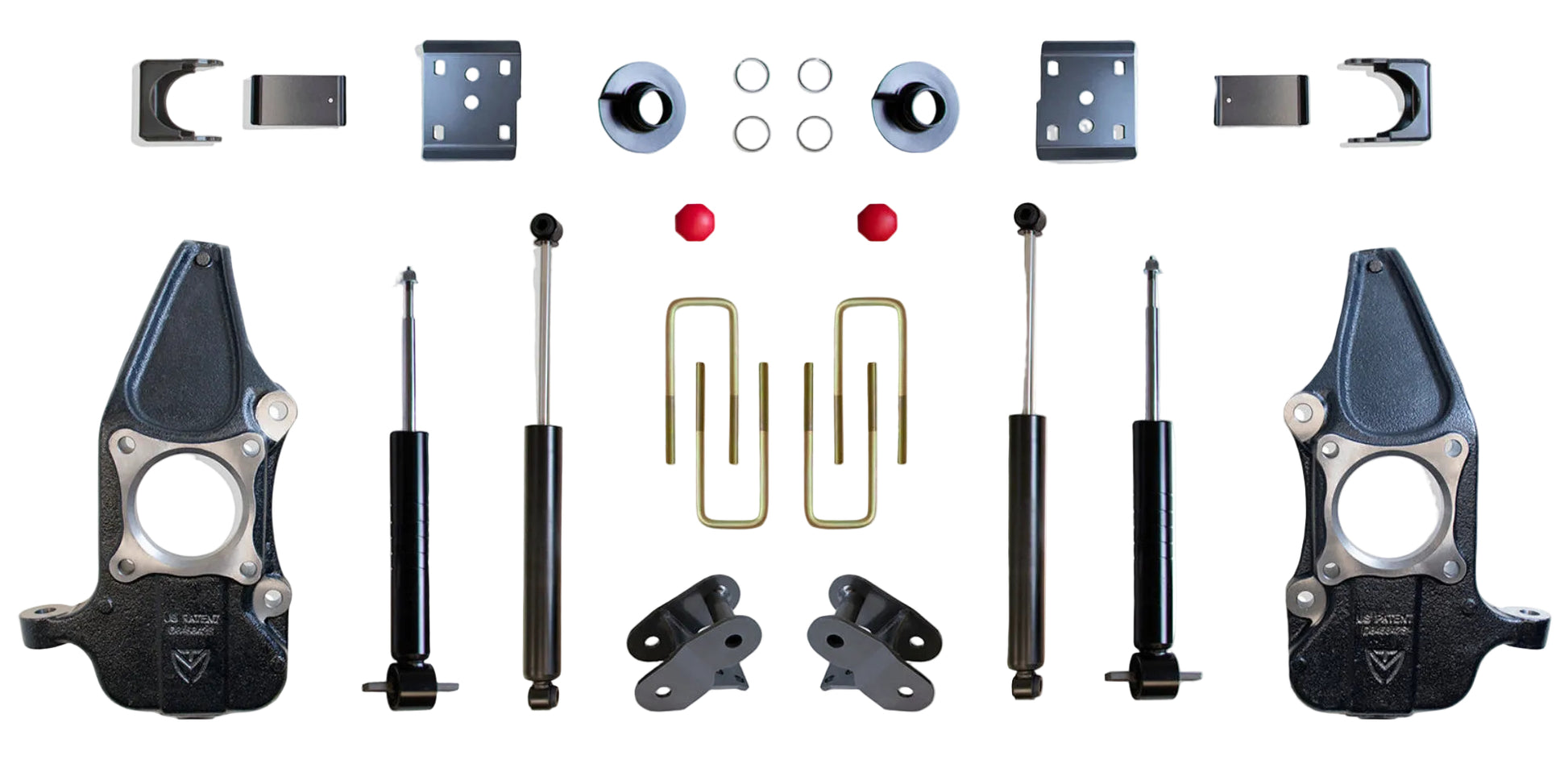 F-150 lowering struts and rear flip kit | MaxTrac suspension kit | MaxTrac KC333235S-4
