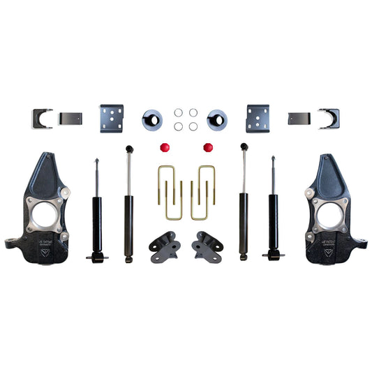 F-150 lowering struts and rear flip kit | MaxTrac suspension kit | MaxTrac KC333235S-4