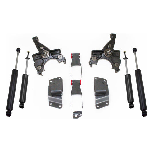 MaxTrac KS330524H 2/4 Drop Kit Fits 1992-1999 Silverado/Sierra 1500