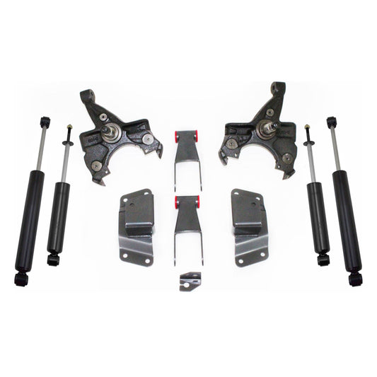 MaxTrac KS330524L 2/4 Drop Kit Fits 1988-1991 Silverado/Sierra 1500 Standard Cab