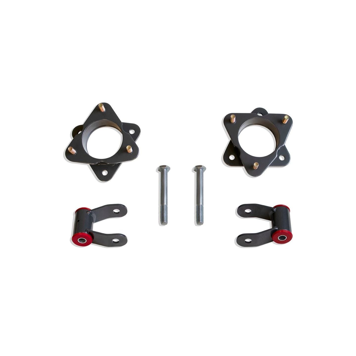 MaxTrac MP881331 3"/1" lift/level kit with strut spacers and shackles for 2007–2018 Silverado 1500 and Sierra 1500 2WD