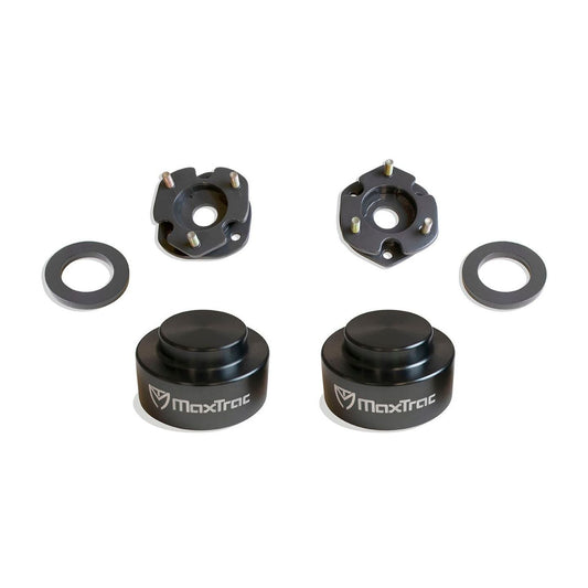 MaxTrac MP882521 2.5"/1.5" lift kit with strut and coil spacers for 2013–2018 RAM 1500 5 Lug 4WD