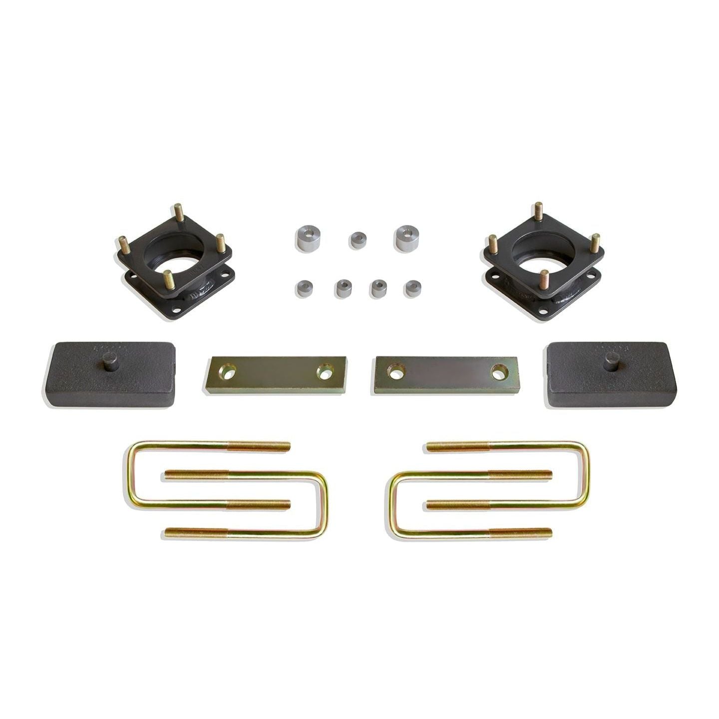 MaxTrac MP886721-4 2.5"/1" lift kit with strut spacers, diff drop, block, and U-bolts for 2007–2021 Toyota Tundra 4WD