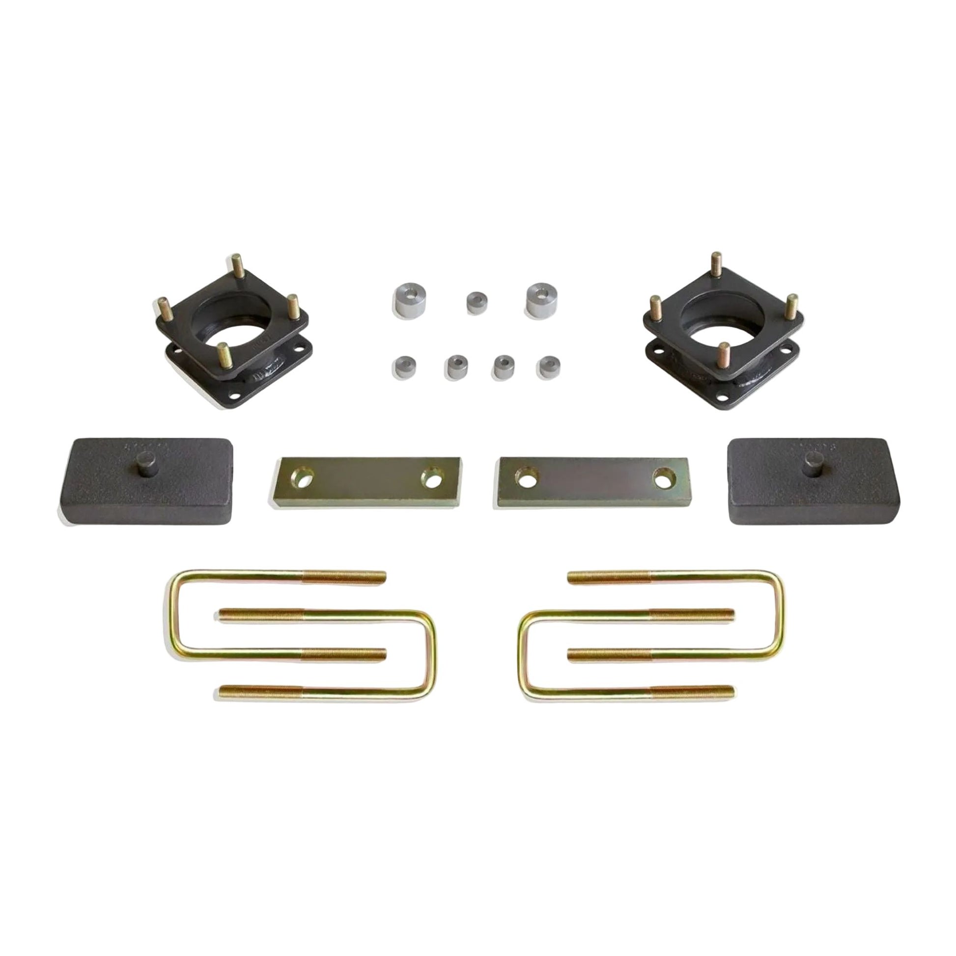 2007-2021 Tundra 2.5 inch front 1 inch rear lift | Toyota Tundra strut spacers rear blocks and U-bolts | MaxTrac Tundra 4WD diff drop leveling suspension kit | Toyota Tundar levling kit for 33 inch tires