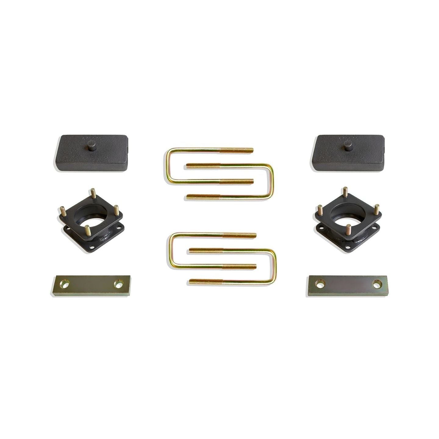 MaxTrac MP886721 2.5"/1" lift kit with spacers, block, and U-bolts for 2007–2021 Toyota Tundra 2WD