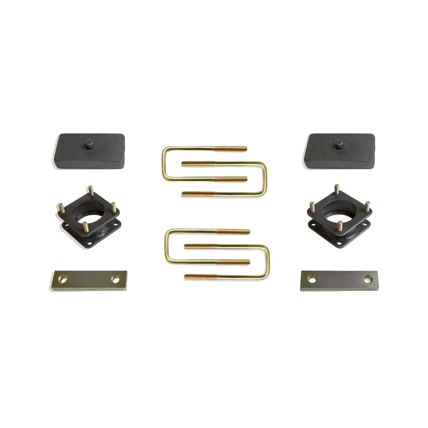 2007-2021 Tundra front strut spacer and rear block lift | Toyota Tundra leveling kit with rear U-bolts | MaxTrac Tundra 2WD suspension kit for 33 inch tires | Toyota Tundar levling suspention kit