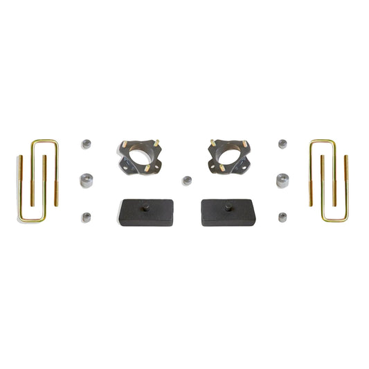 2005-2023 Tacoma 2.5 inch front and 1 inch rear lift | Toyota Tacoma strut spacers diff drop blocks and U-bolts | MaxTrac Tacoma 4WD suspension leveling kit for 32 inch tires | Toyota Tocoma levling suspention kit with diff drop