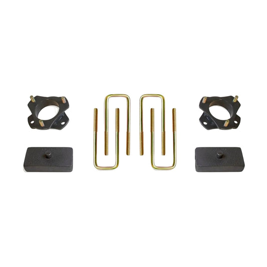 2005-2023 Tacoma front strut spacer and rear block lift | Toyota Tacoma leveling kit with blocks and U-bolts | MaxTrac Tacoma 2WD suspension kit for 32 inch tires | Toyota Tocoma levling suspention spacer kit