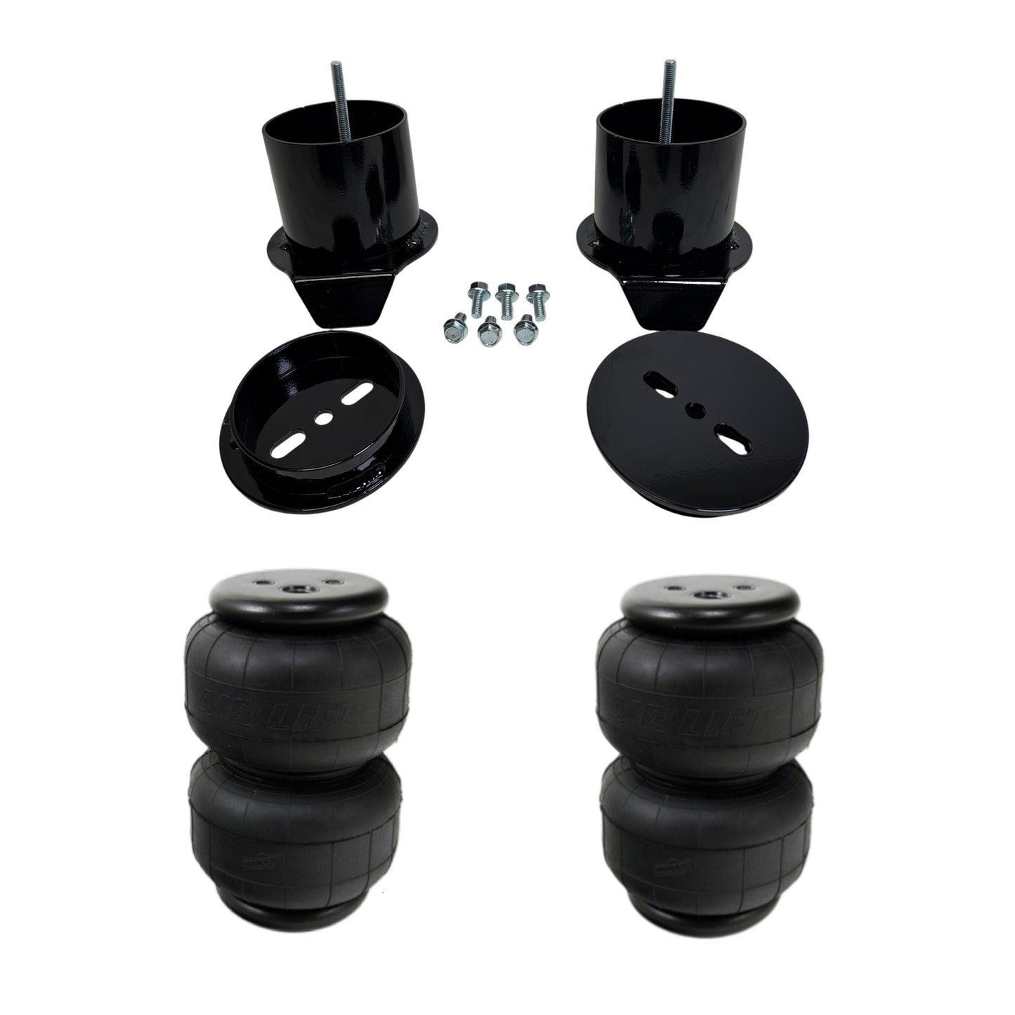 Mustang II Front Air Bag Brackets for Classic Car & Truck Swaps (1974–1978)