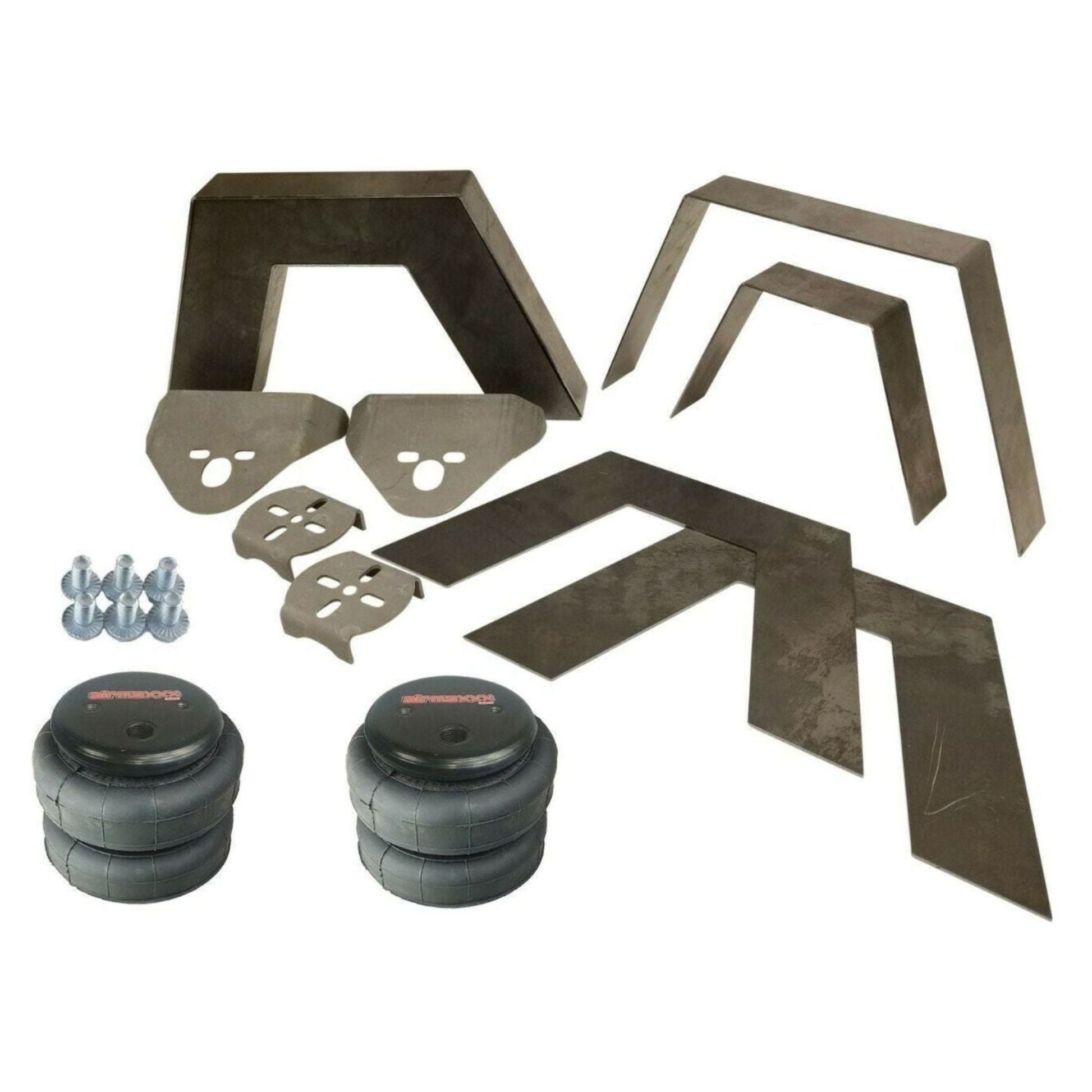 Rear Universal Weld On 8" Frame Step Notch airmaxxx 2500 Bags & Bracket