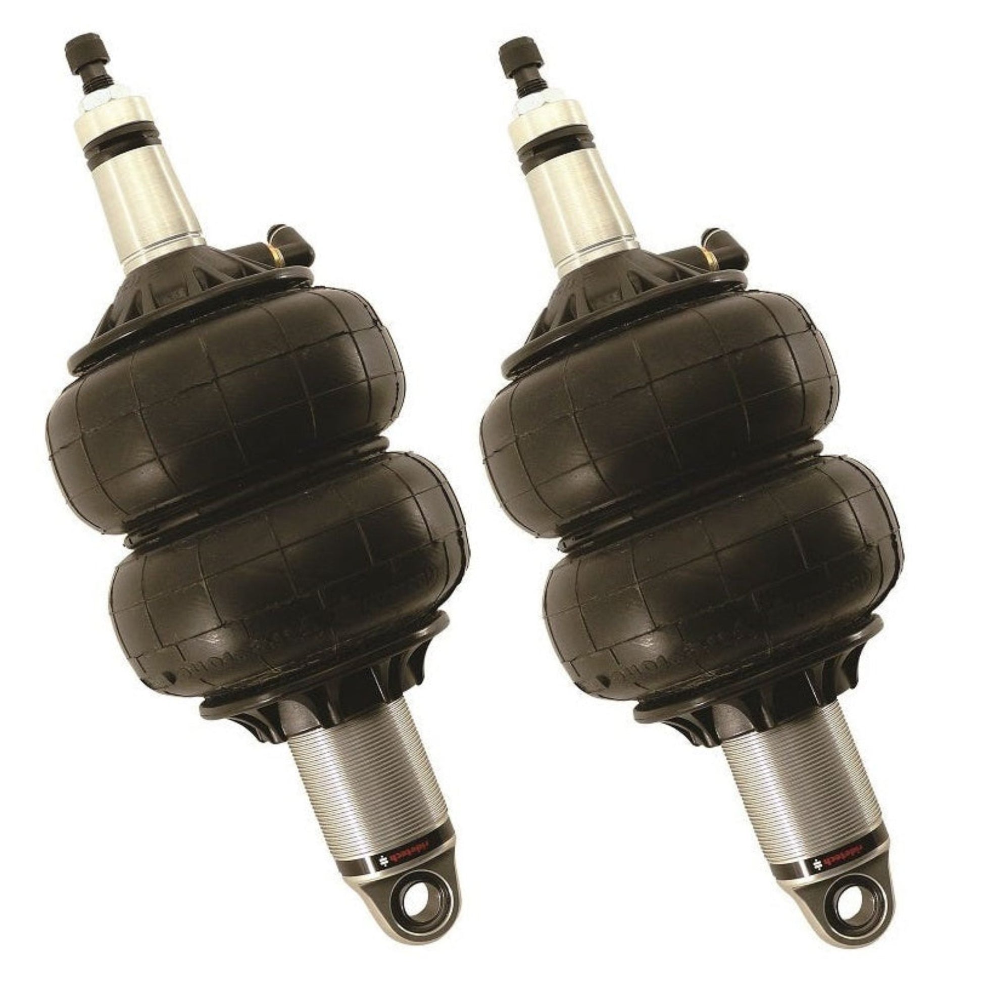 Ridetech DeVille Fleetwood front air ride shocks | 65 66 67 68 69 70 Cadillac adjustable air suspension