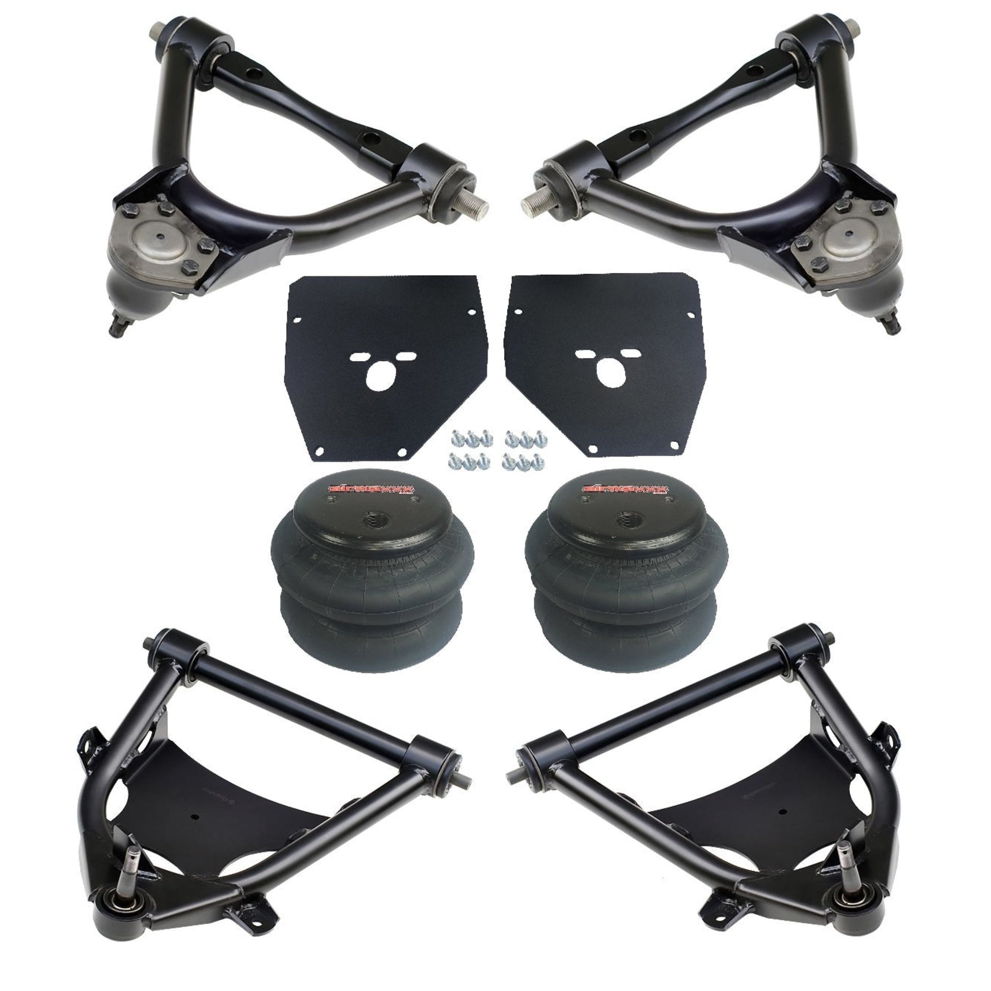 RideTech StrongArms control arms with 2600 air bags