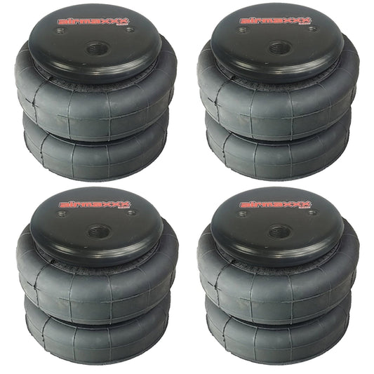 Set of four airmaxxx 2500 compact air ride suspension bags 4