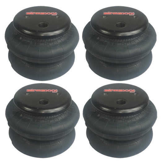 Set of four airmaxxx 2600 heavy-duty air ride suspension bags