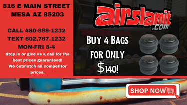 air ride suspension parts & kits at their lowest prices - airslamit