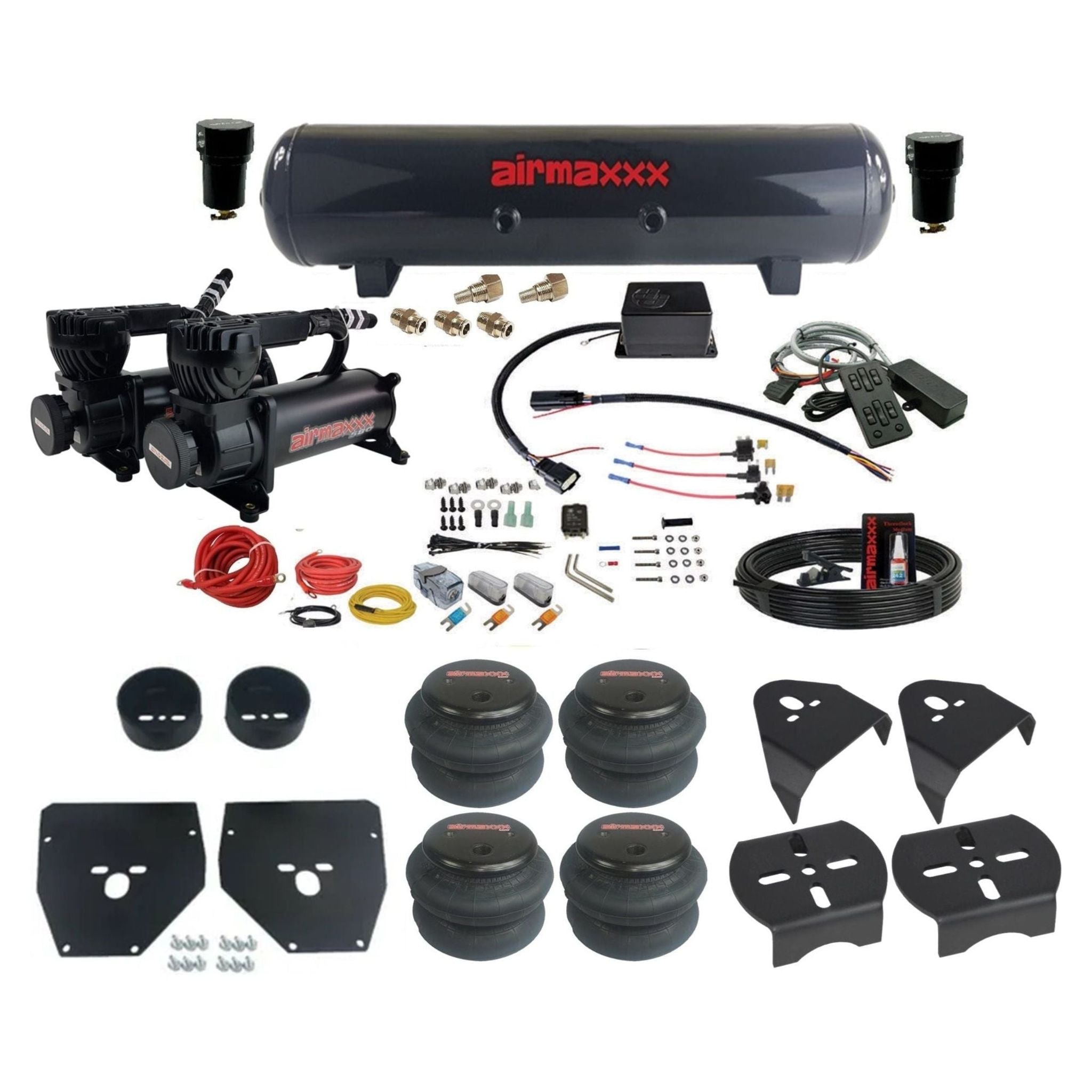 Airsky様 airmaxxx 580 Air Ride Kit 1973-1987 C10 SV-8C MC.1 – airslamit