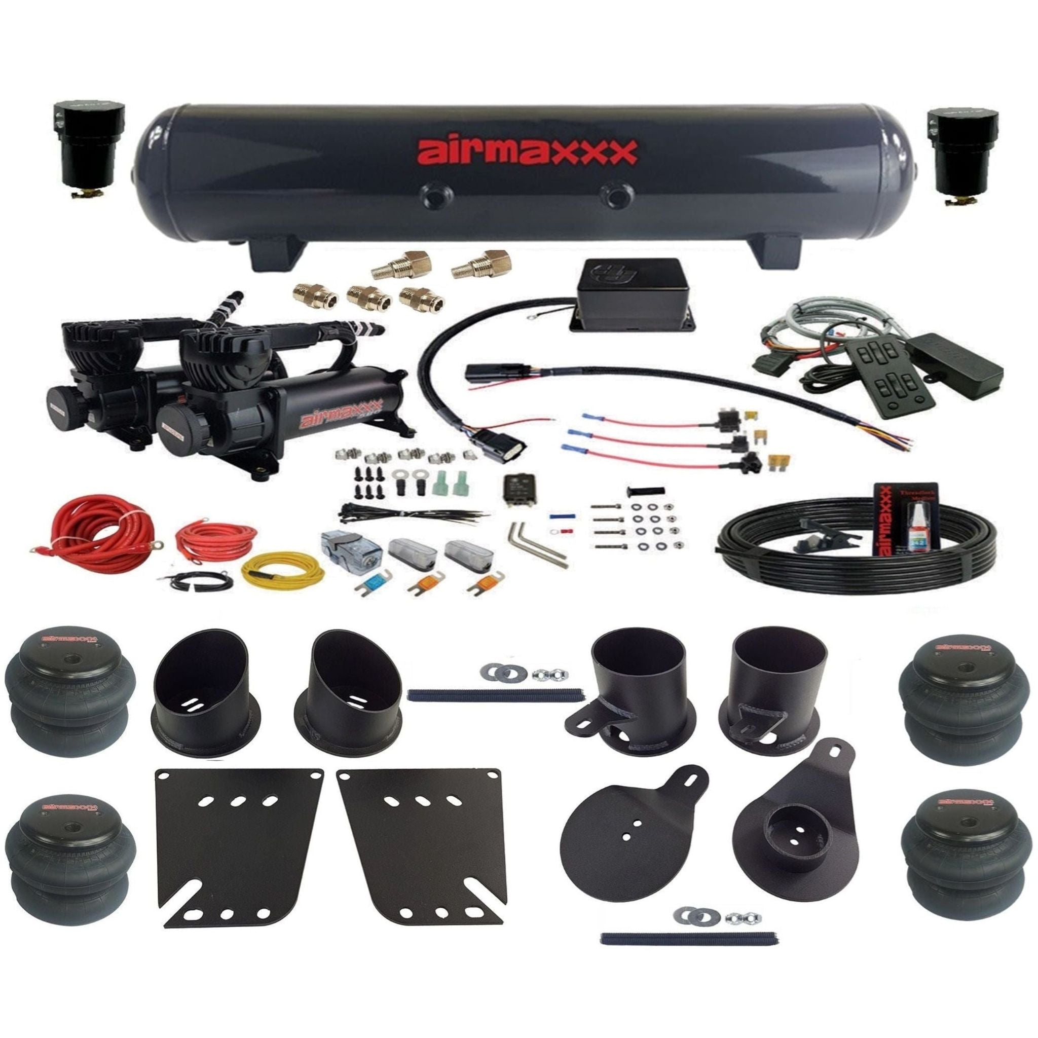 airmaxxx 580 Air Ride Kit 1958-1964 Impala SV-8C MC.1 – airslamit