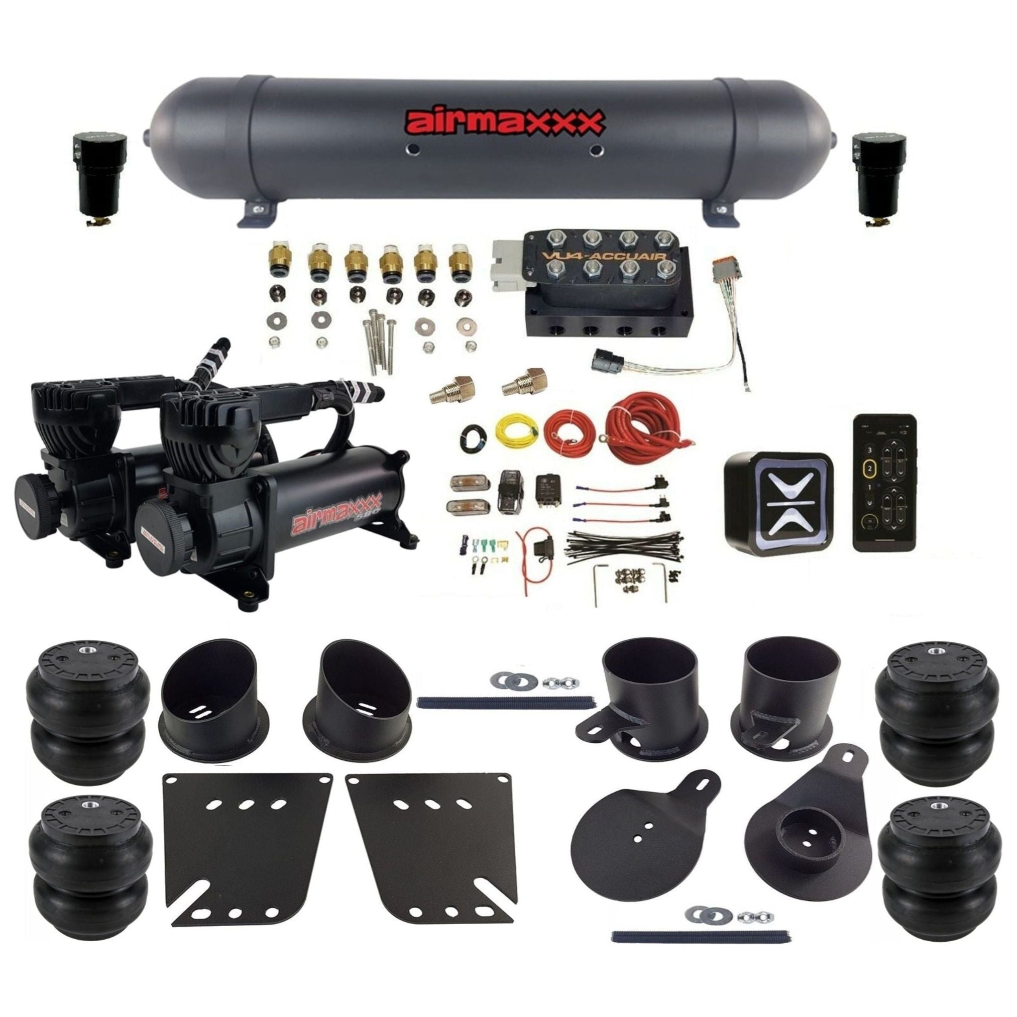 AccuAir E+ Connect VU4 Air Ride Kit 1958-1964 Impala X-Series