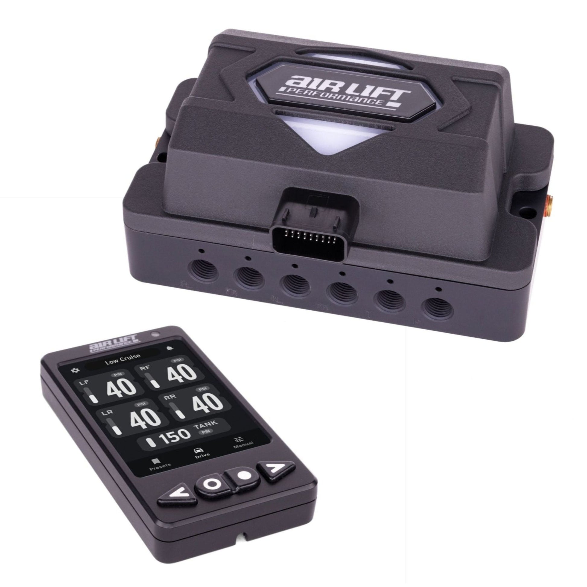 air lift 27485 ALP4 Touchscreen Display and Integrated Manifold ECU