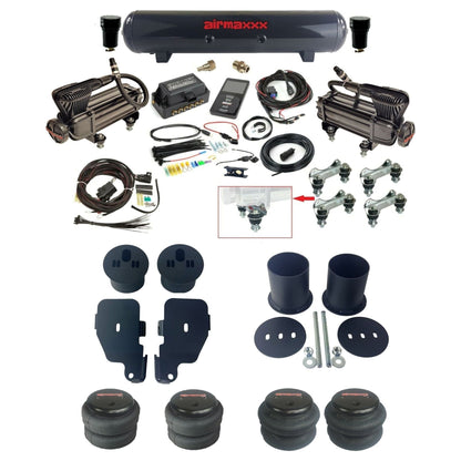 air lift 3p 27685 air ride kit X-series compressors steel tank bags & airmaxxx brackets for 1965-70 chevy impala KIMP65-XB2-57S-27685-WK-3P2