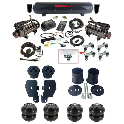air lift 3p 27685 air ride kit X-series compressors steel tank slam bags & airmaxxx brackets for 1965-70 chevy impala KIMP65-XB2-57S-27685-WK-3P2SS6