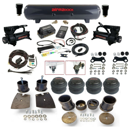 air lift 3p 27685 air ride kit w/580 compressors steel tank & 2600 bags fits 1961-64 buick riviera electra KBUI61-580B2-57S-27685-WK-3P2