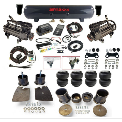 air lift 3p 27685 air ride kit w/x-series compressors steel tank & airlift bags fits 1961-64 buick riviera KBUI61-XB2-57S-27685-WK-3P2D25