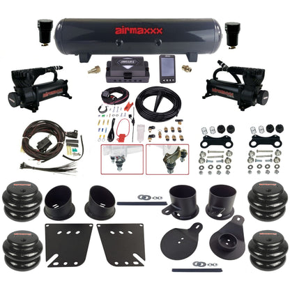Air Lift Performance ALP4 27485 & airmaxxx Air Ride Kit Fits 1958–64 Impala