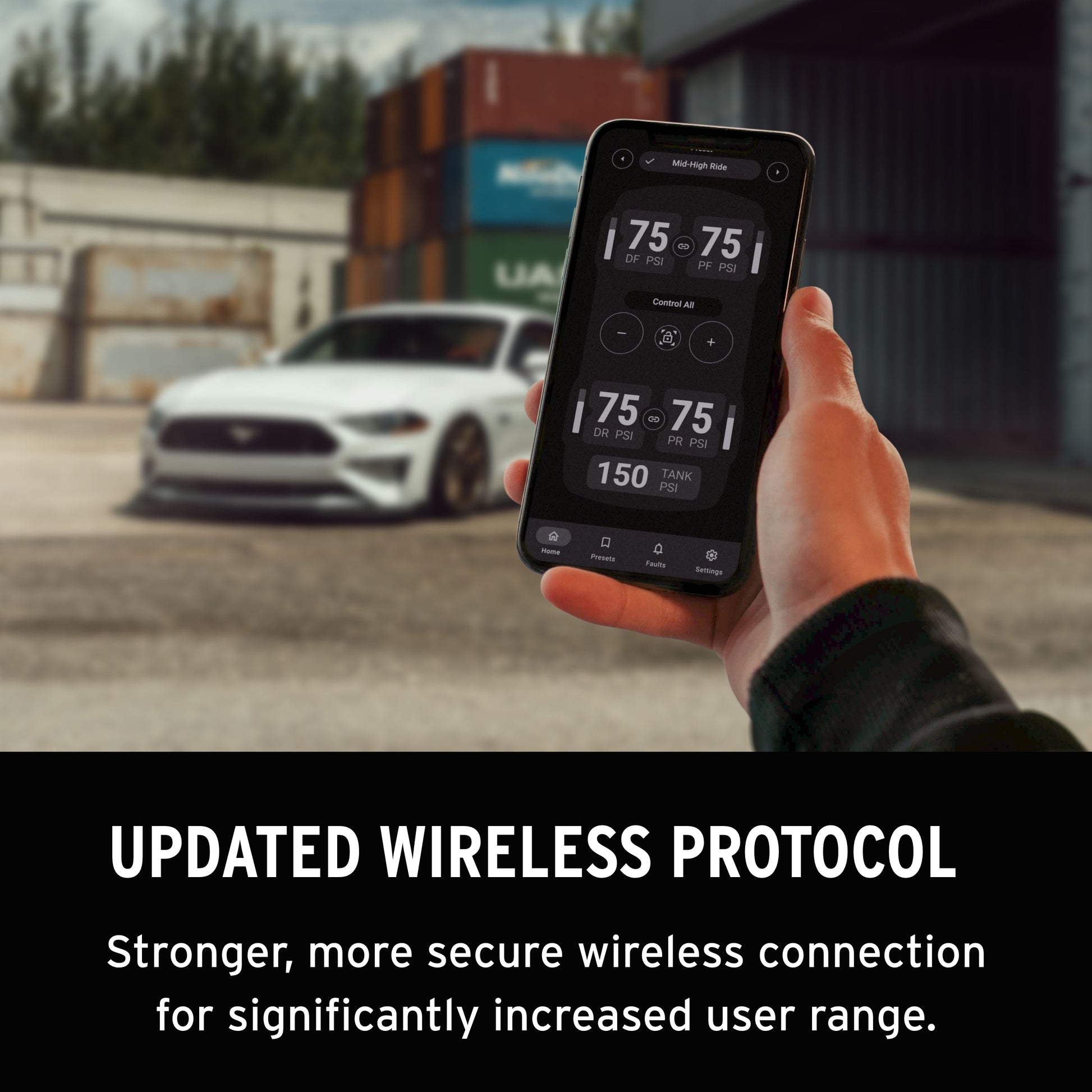 air lift ALP4 air management wireless remote