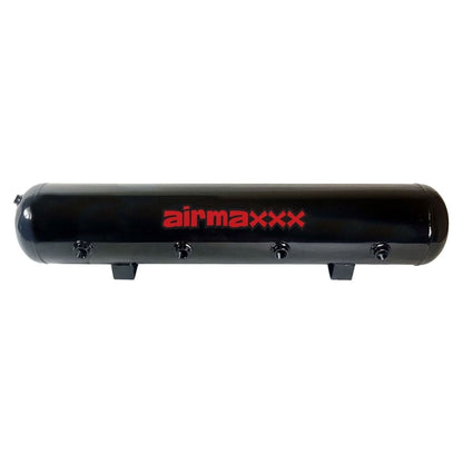 air tank by airmaxxx 5 gallon 9 port black steel