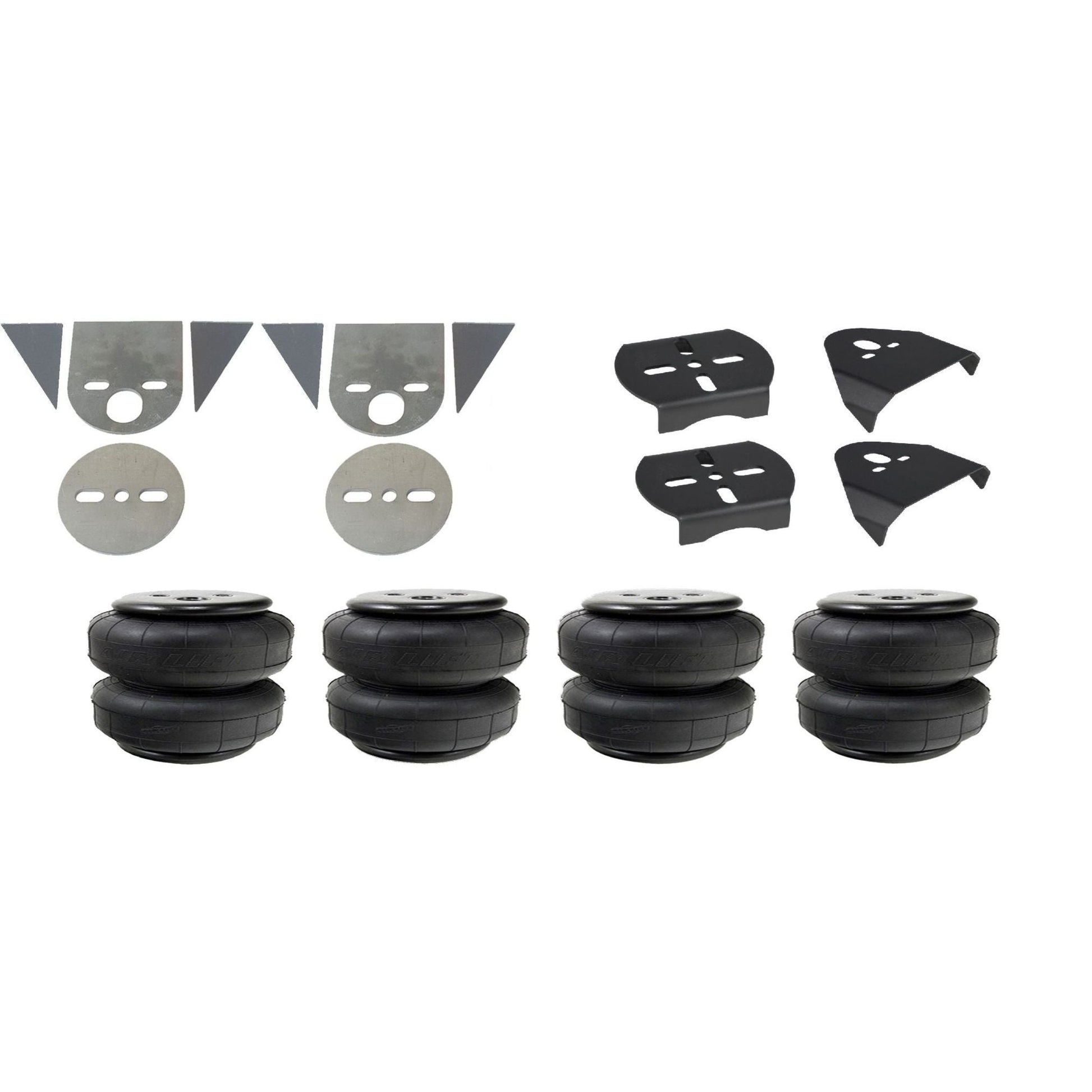 airlift bags airmaxxx brackets front and rear Air Ride Kit for Import Mini Trucks KTOR-D25