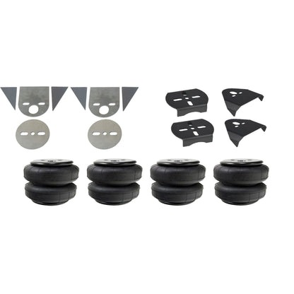 airlift bags airmaxxx brackets front and rear Air Ride Kit for Import Mini Trucks KTOR-D25
