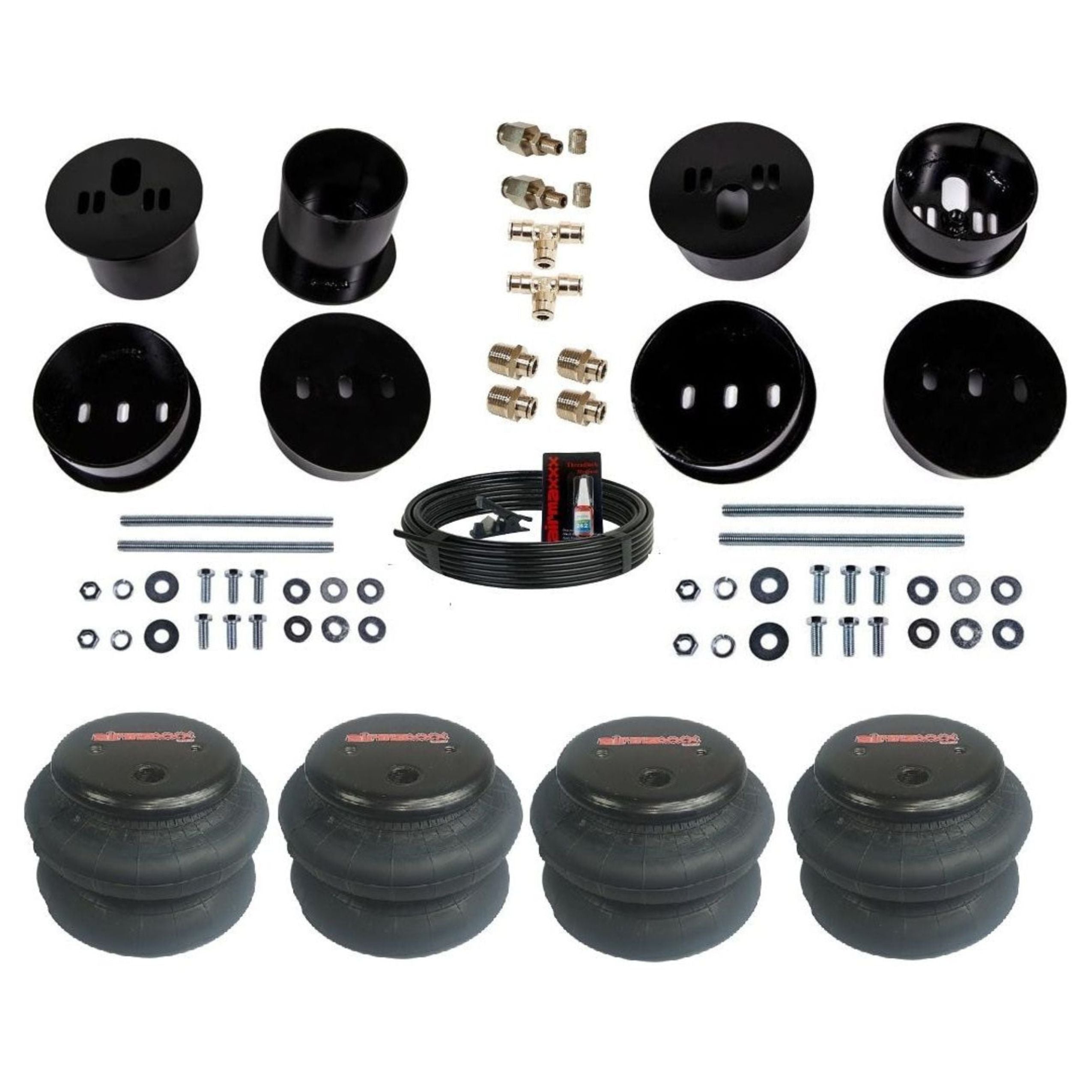 Bagged.Lover 後ブラケット、前後マウント、エアバッグ airmaxxx Front & Rear Air Bag Bracket Kit Fits 1958-1960 Cadillac