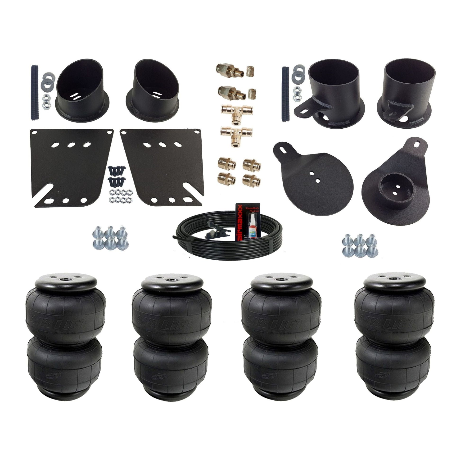 airmaxxx 1958-64 Chevy Impala front and rear Air Lift air bags bracket kit