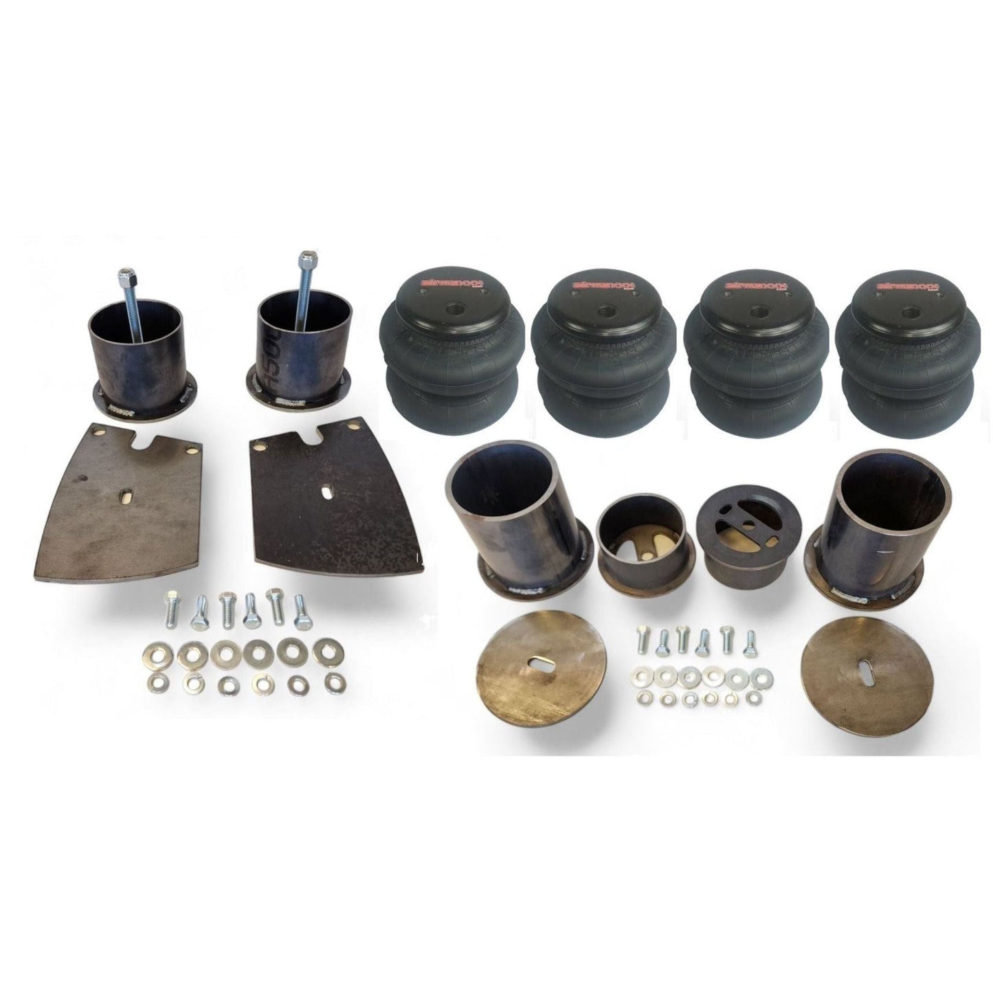 airmaxxx 1961-64 buick air suspension kit front & rear air bag brackets KBUI61