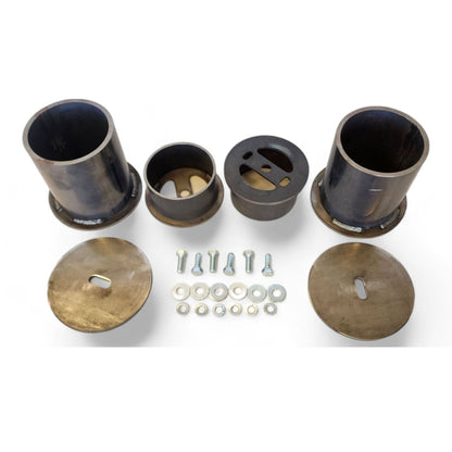 airmaxxx 1961-64 buick air suspension kit rear air bag brackets