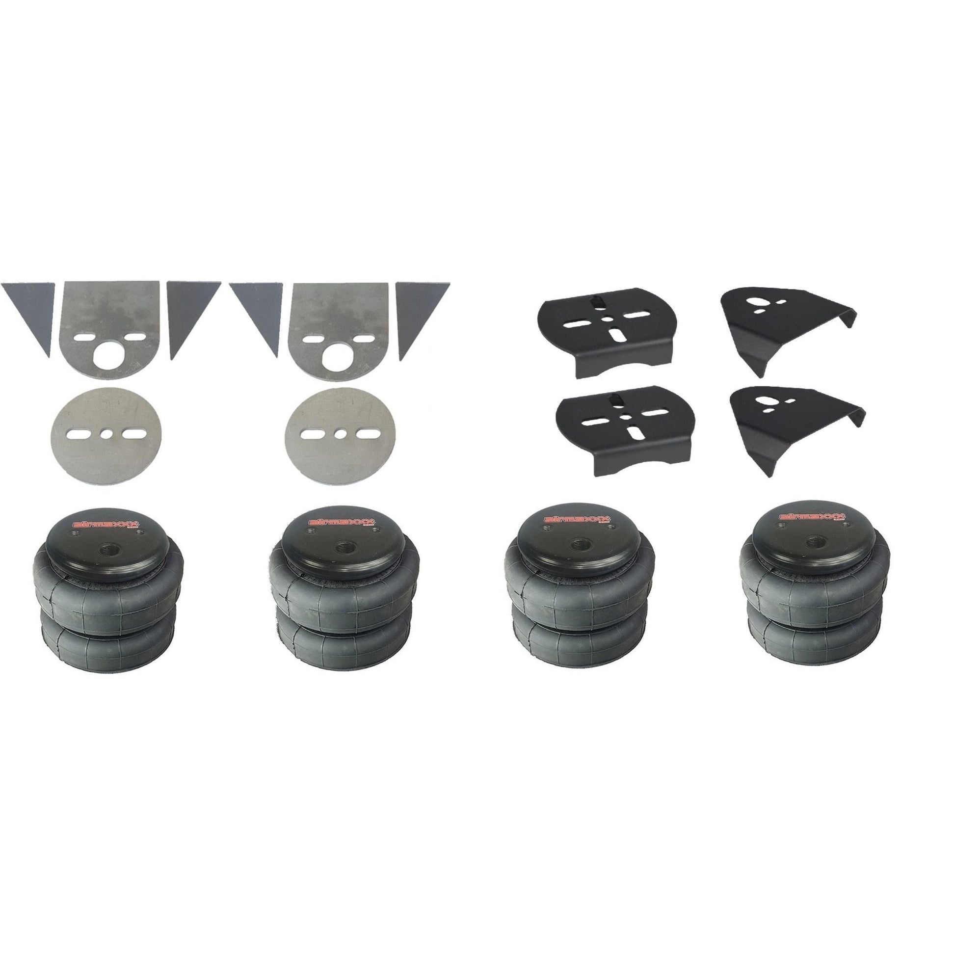 airmaxxx 2500 air bags with weld-on brackets for import mini trucks KTOR