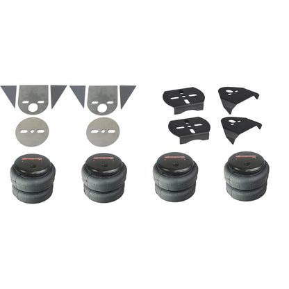 airmaxxx 2500 air bags with weld-on brackets for import mini trucks KTOR