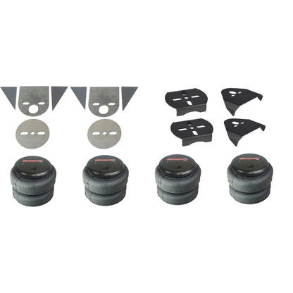 airmaxxx 2500 bags brackets front and rear Air Ride Kit for Import Mini Trucks  KTOR-25