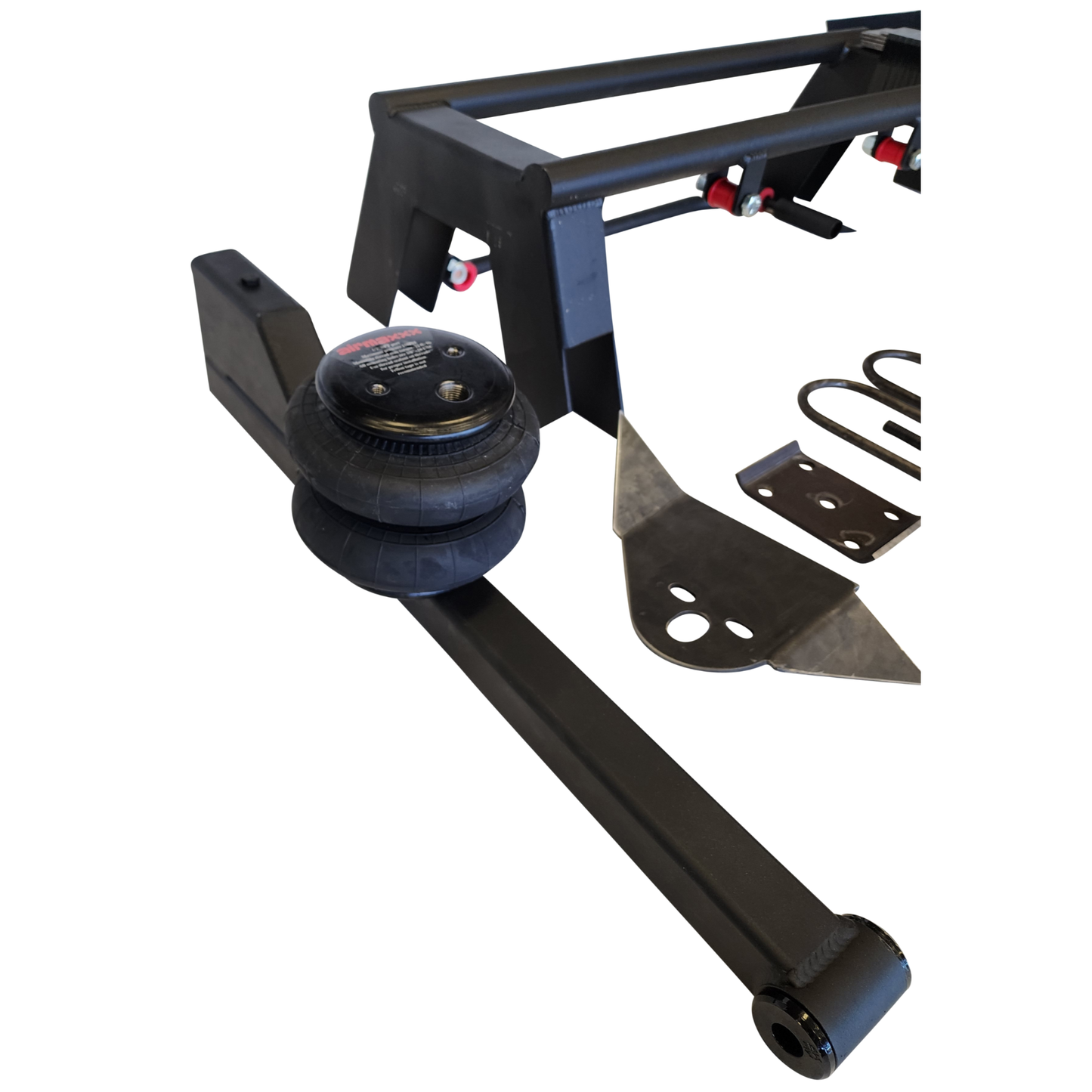 airmaxxx 2600 and maxtrac shocks Complete Ekstensive Metal Works Rear Air Suspension Kit for 1973–87 Chevy C10