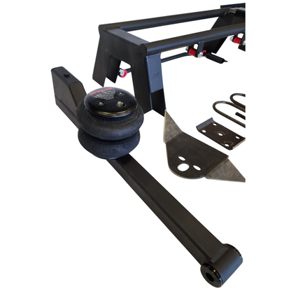 airmaxxx 2600 and maxtrac shocks Complete Ekstensive Metal Works Rear Air Suspension Kit for 1973–87 Chevy C10