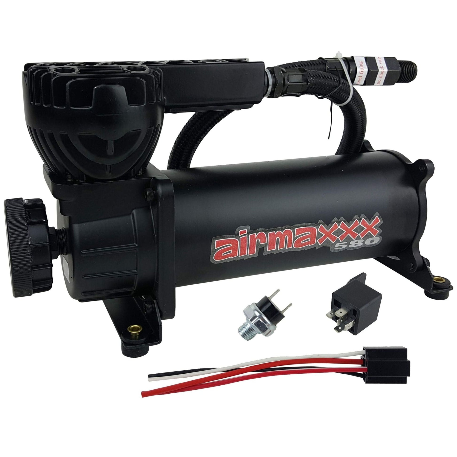 airmaxxx 580 black air compressor 200 PSI