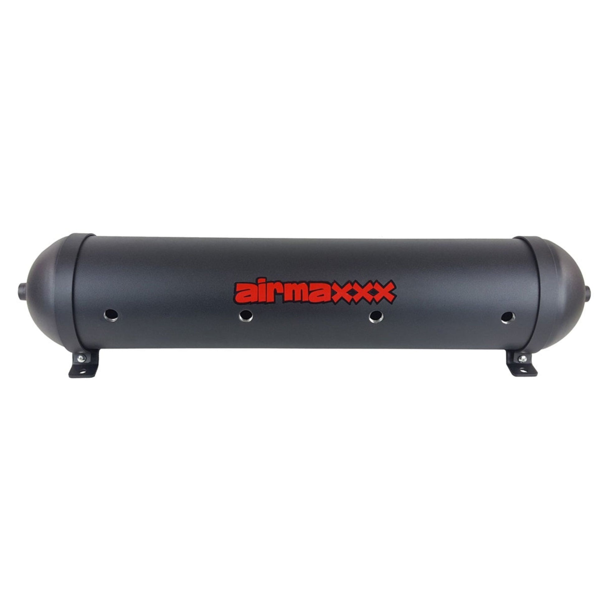 airmaxxx 5 gal 9 ports black seamless aluminum air tank