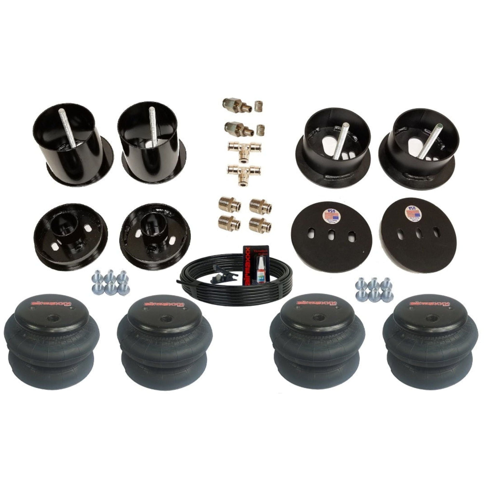 airmaxxx Air Ride Suspension Kit w/Brackets & Bags Fits 1963-64