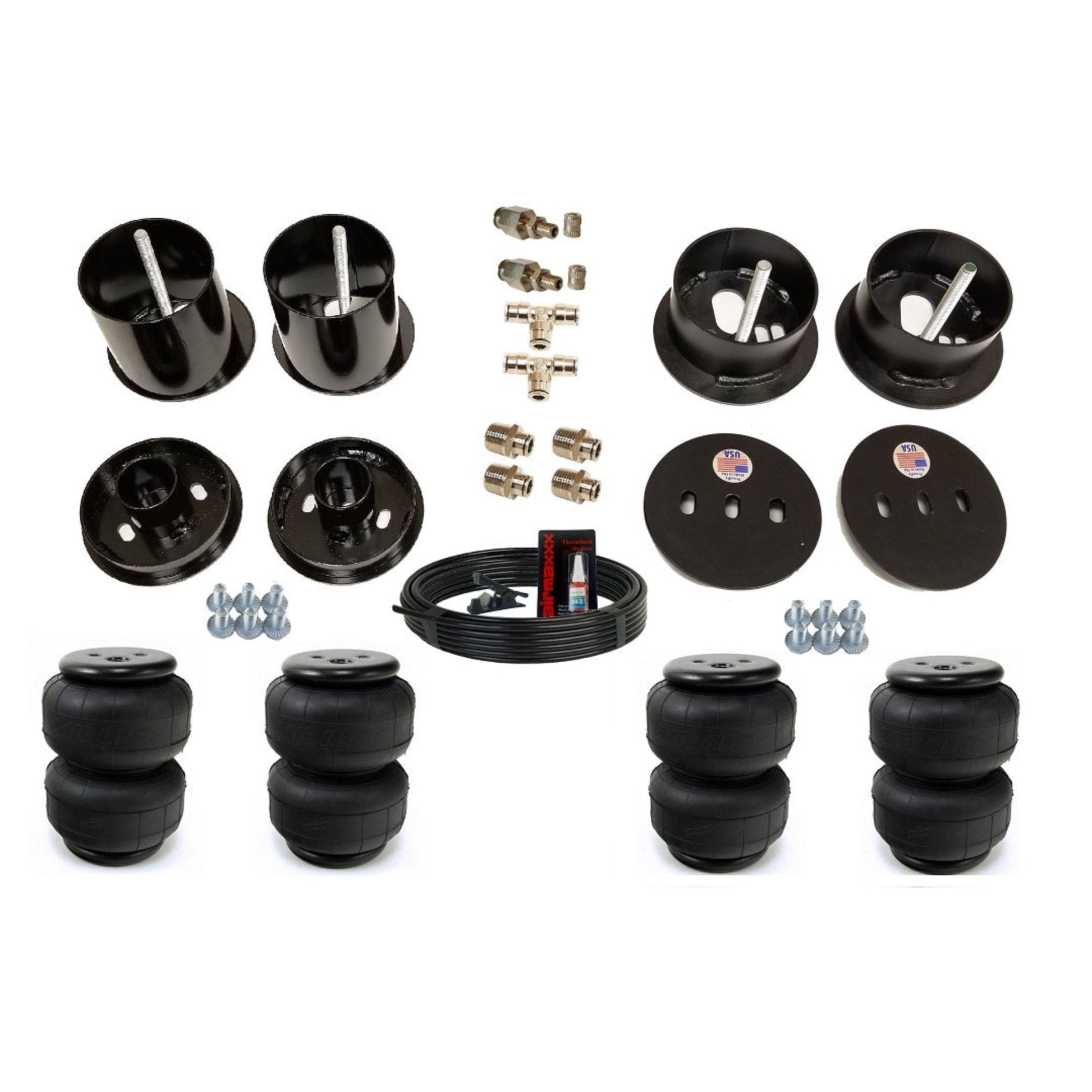 airmaxxx Cadillac 1963-64 front and rear air suspension kit with Air Lift bags