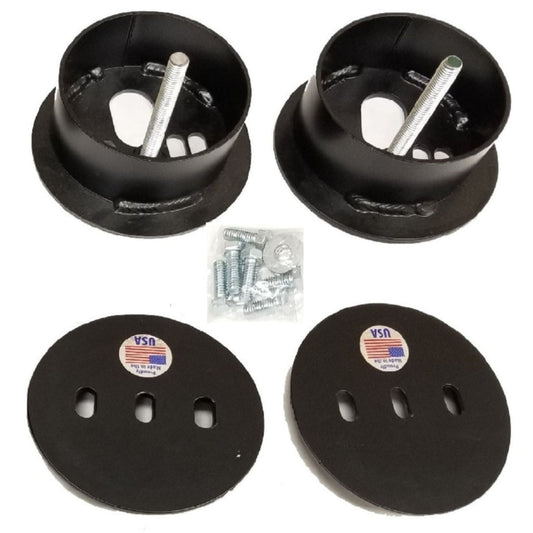 airmaxxx Rear air bag brackets for 1961-62 Cadillac suspension