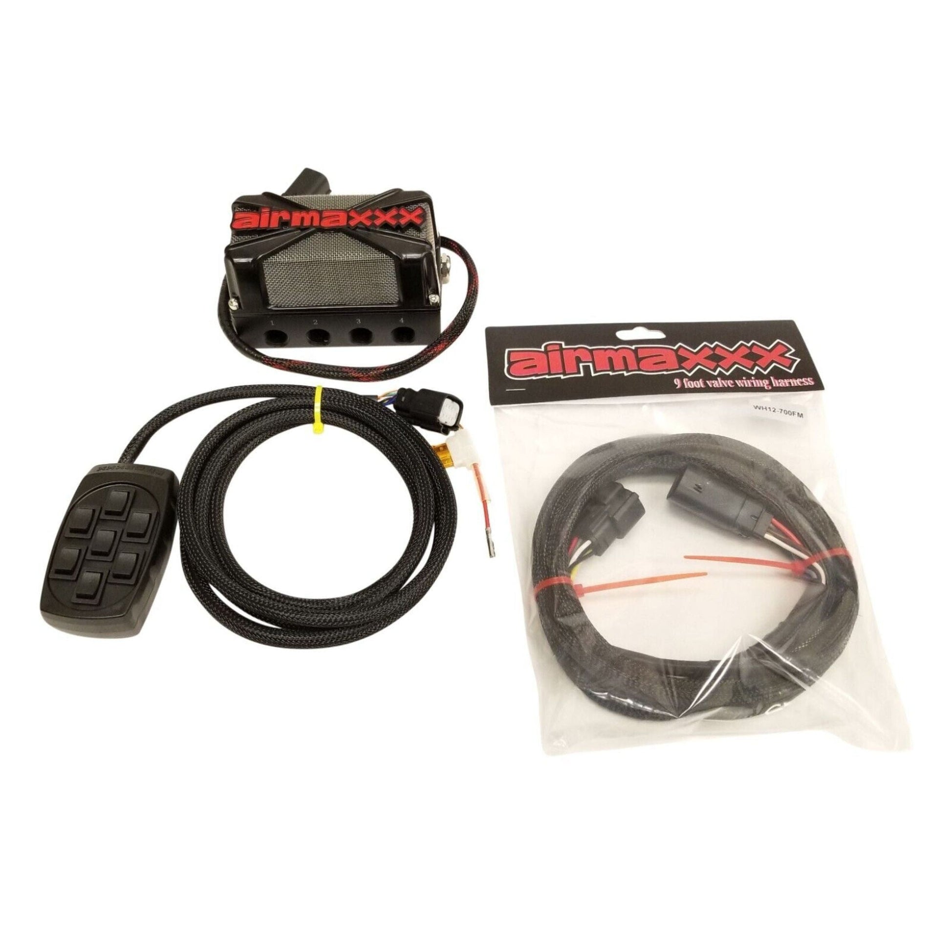 airmaxxx X4 Manifold X7 7 switchbox controller and 9 foot extension 