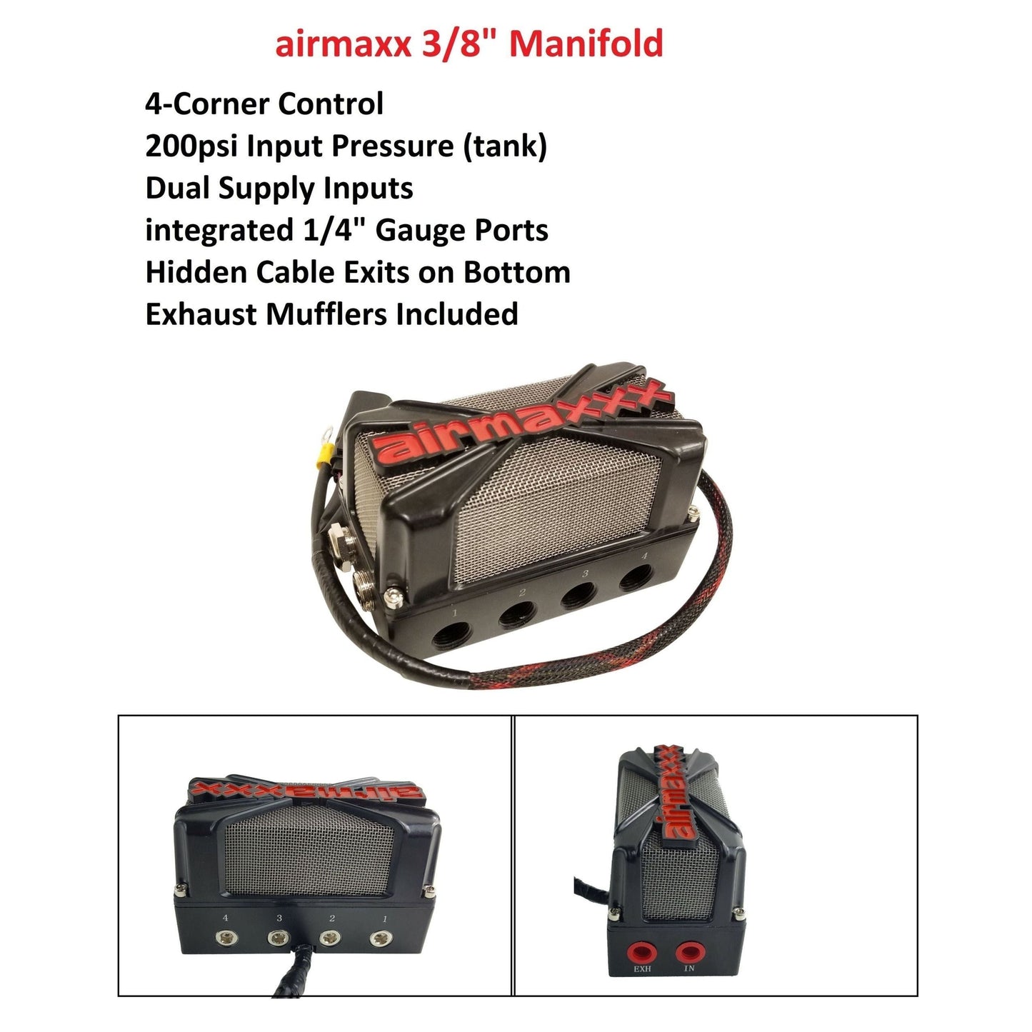 airmaxxx X4 air manifold