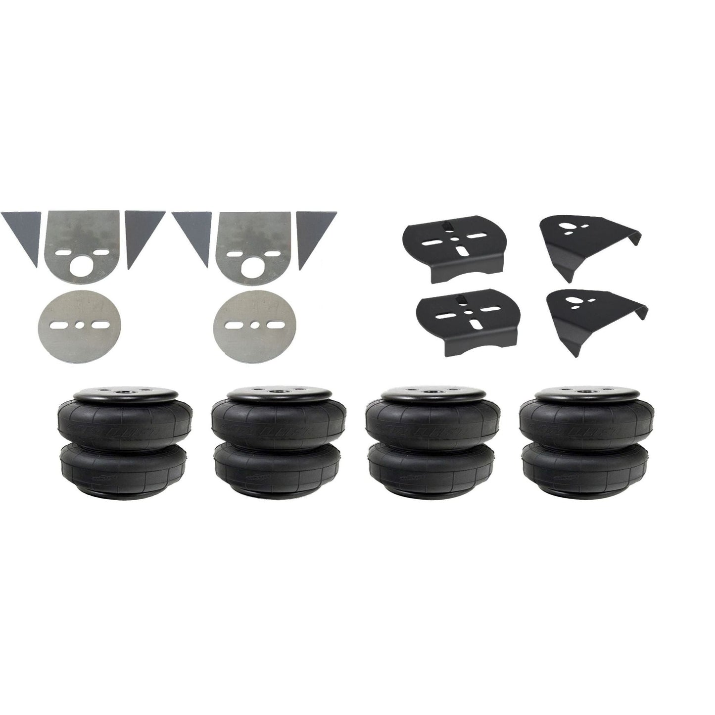 airmaxxx air lift air bags with rear weld-on brackets for import mini trucks KTOR-D25