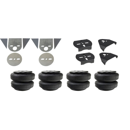 airmaxxx air lift air bags with weld-on brackets for import mini trucks KTOR-D25
